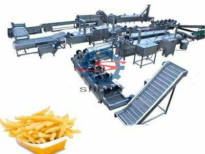 Fully automatic french fries production line