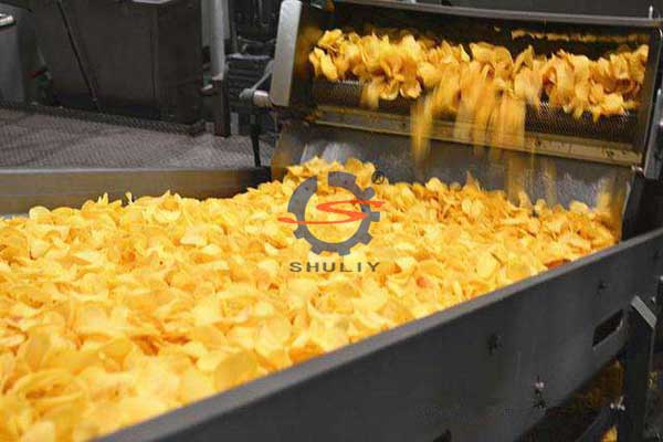 Ligne de production de chips